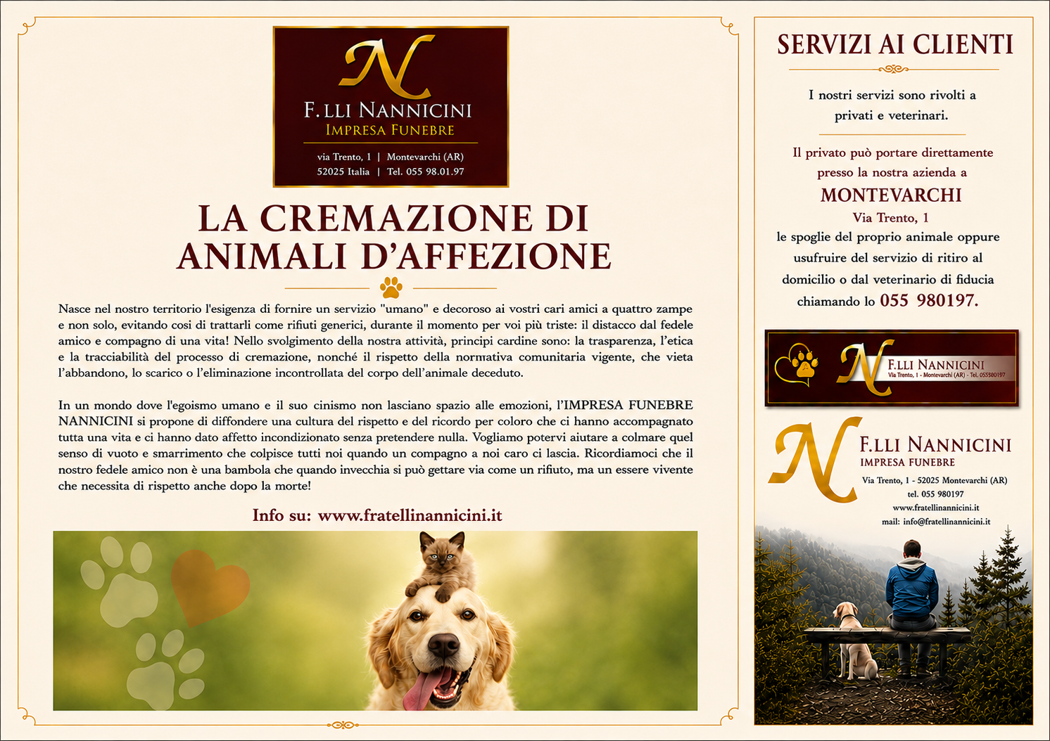 Cremazione animali