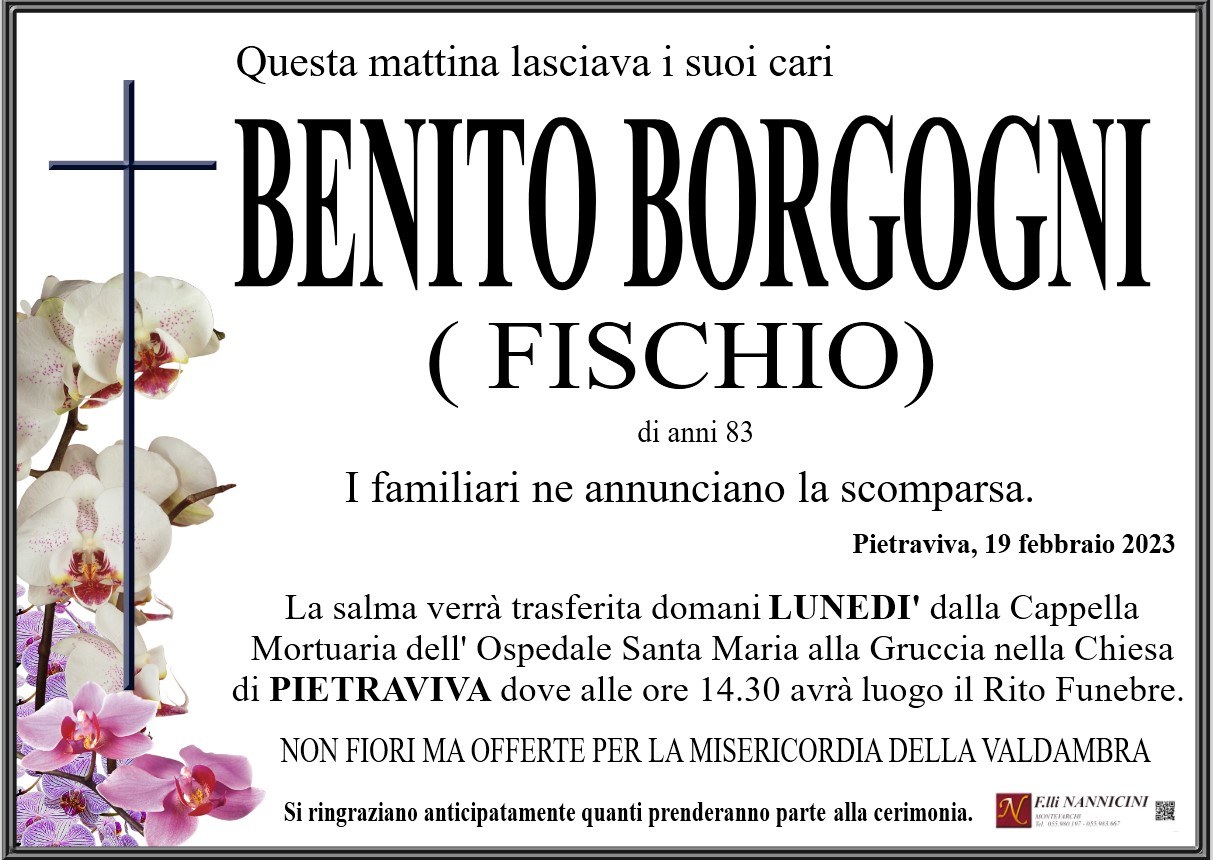 BENITO BORGOGNI