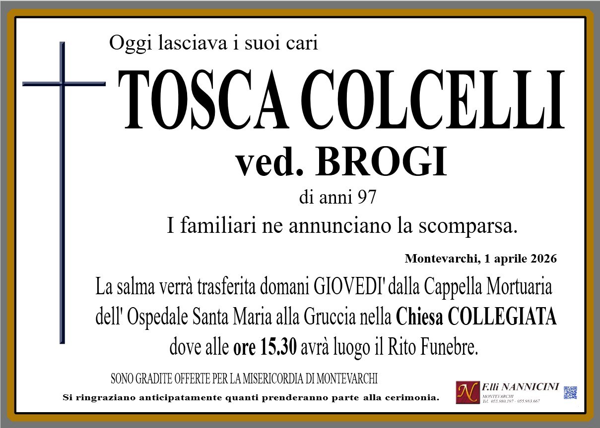 TOSCA COLCELLI