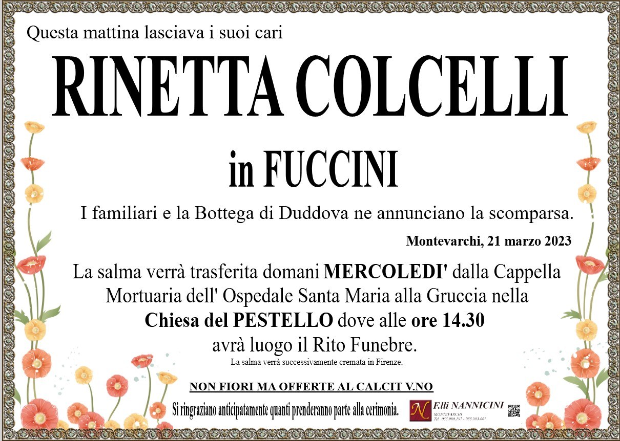 RINETTA COLCELLI