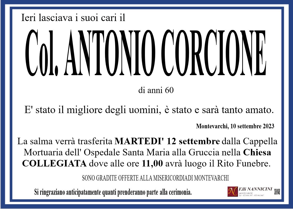 ANTONIO CORCIONE