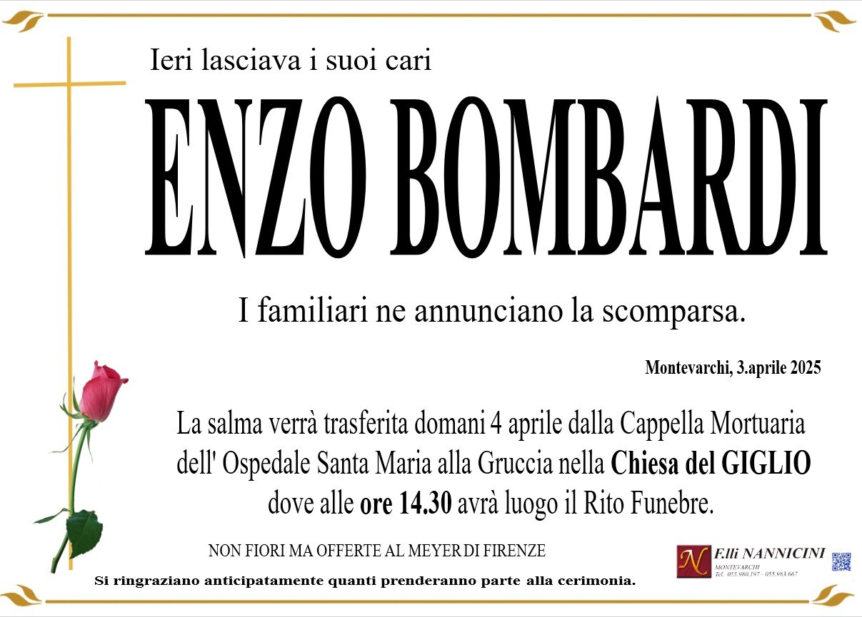 ENZO BOMBARDI