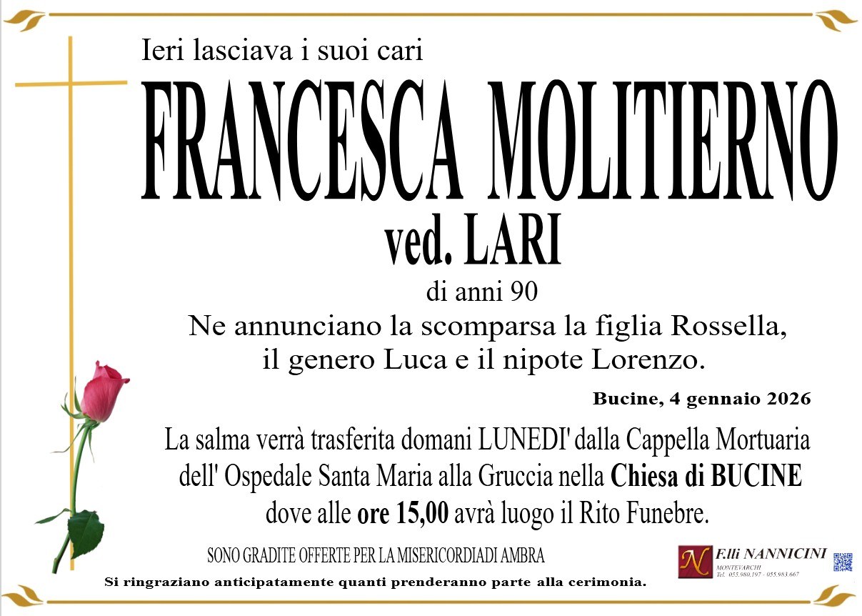 FRANCESCA MOLITIERNO