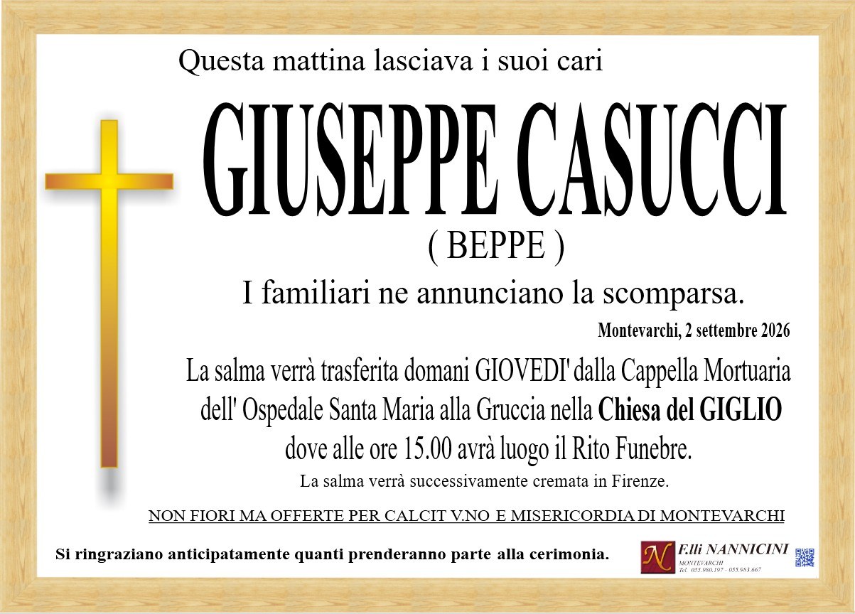 GIUSEPPE CASUCCI