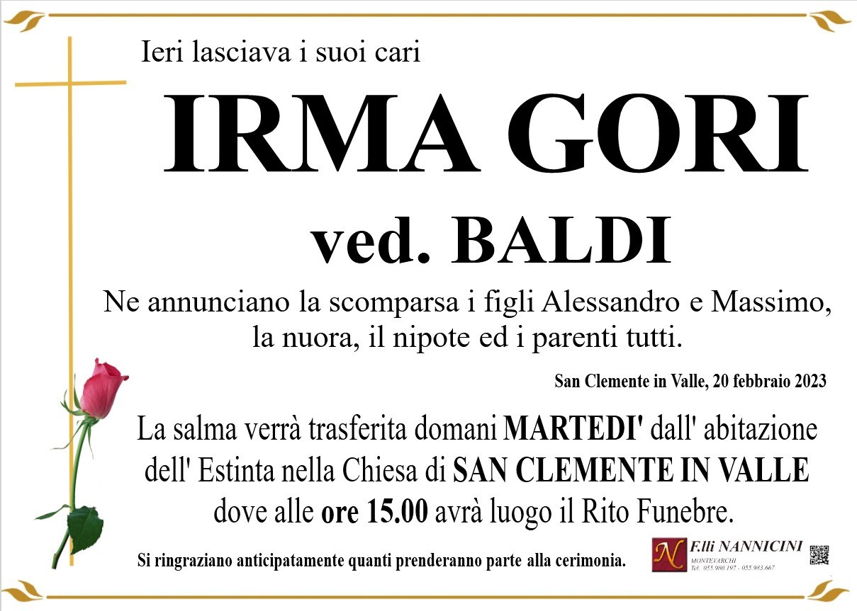 IRMA GORI