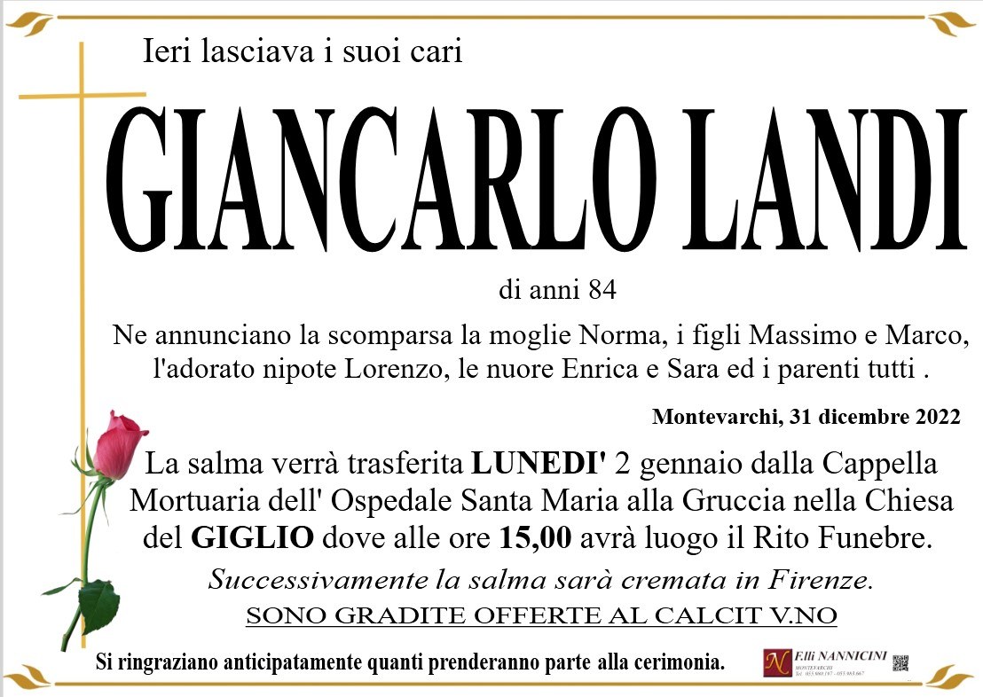 GIANCARLO LANDI