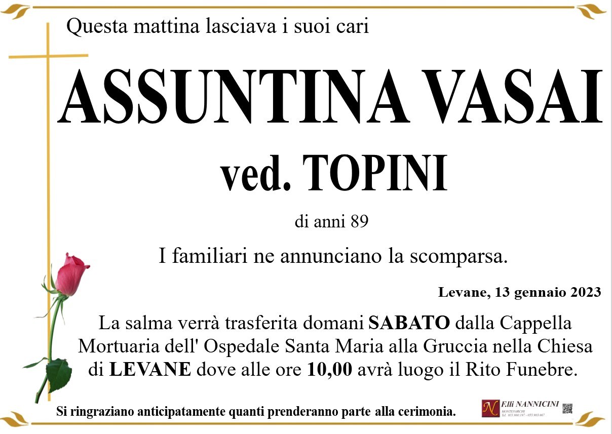 ASSUNTINA VASAI
