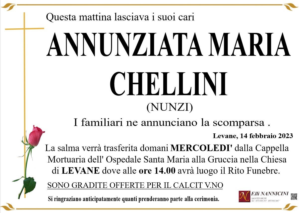 Chellini Annunziata Maria
