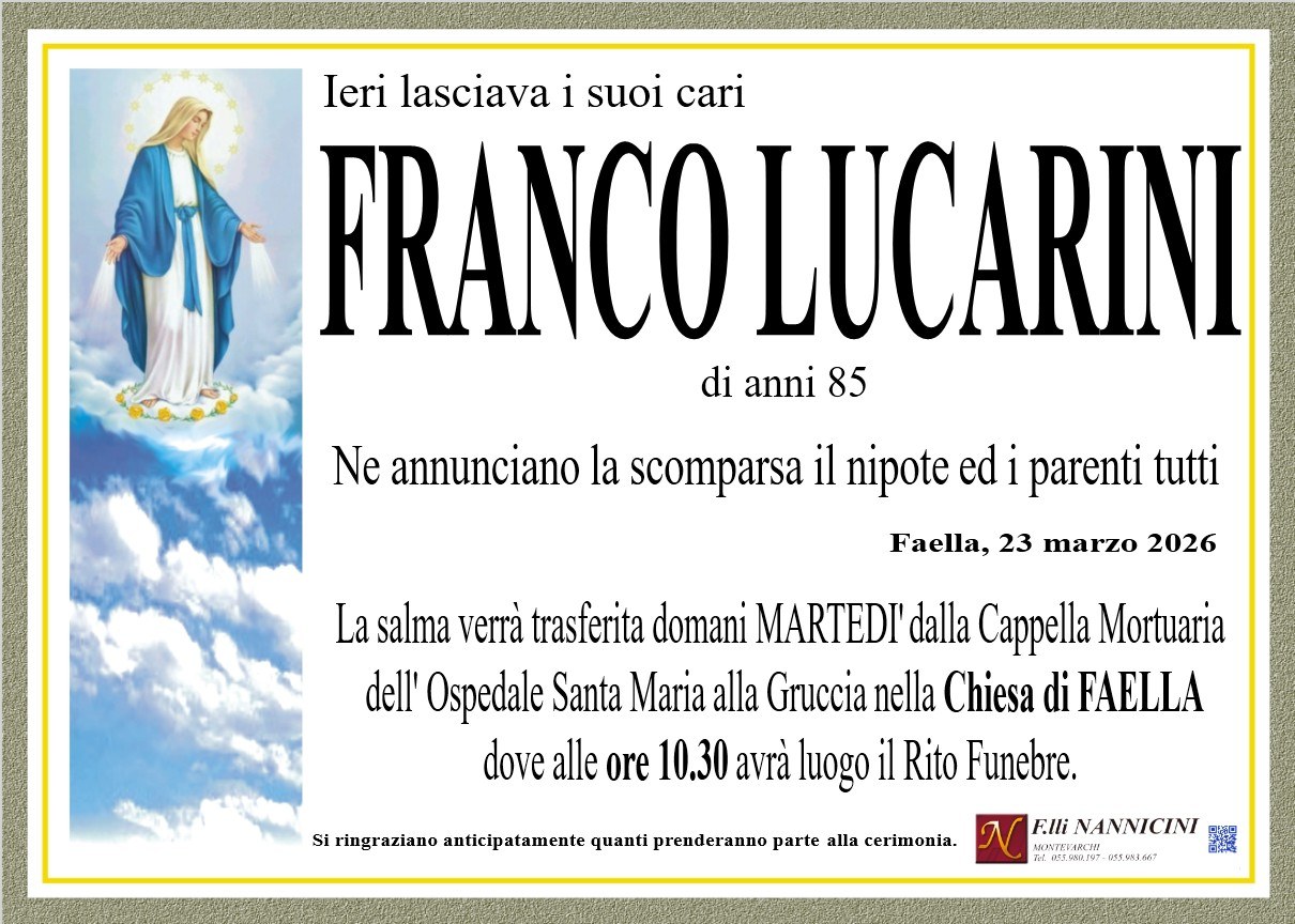 FRANCO LUCARINI