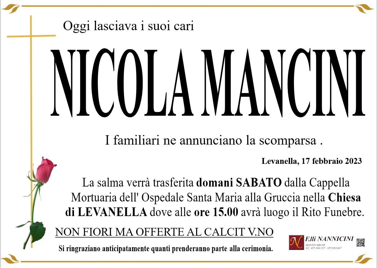 NICOLA MANCINI