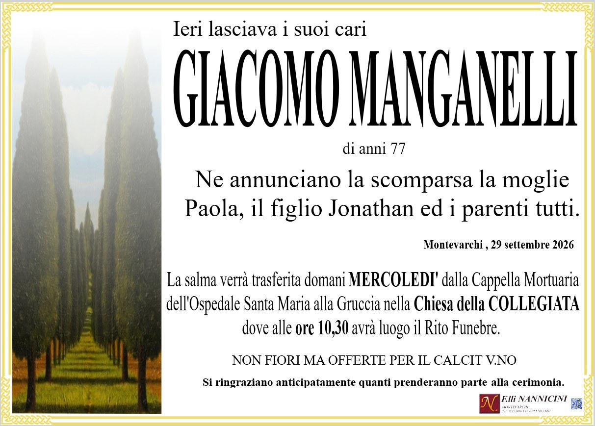 MANGANELLI GIACOMO
