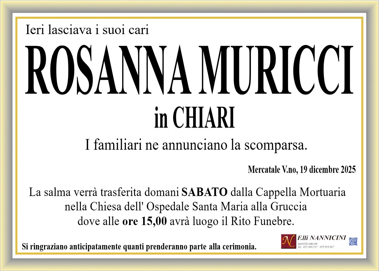 MURICCI ROSANNA