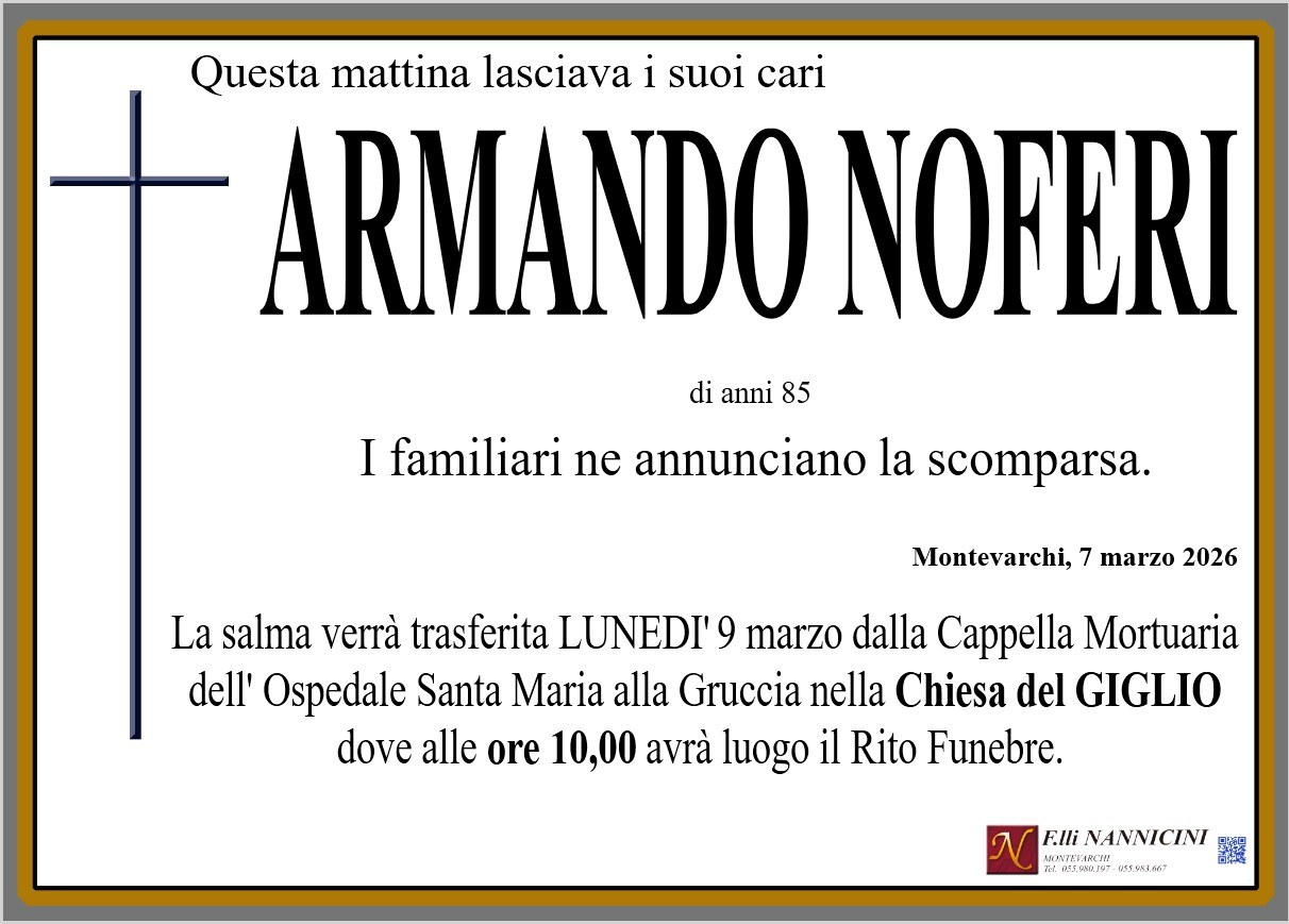 ARMANDO NOFERI