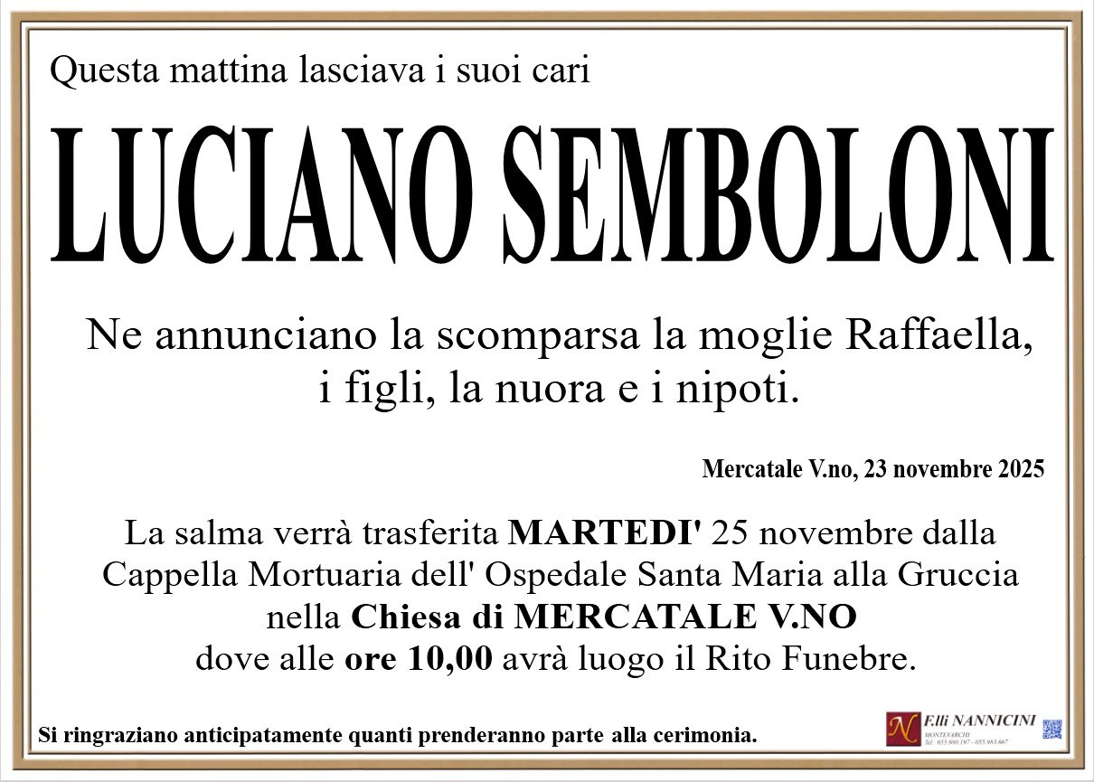 LUCIANO SEMBOLONI