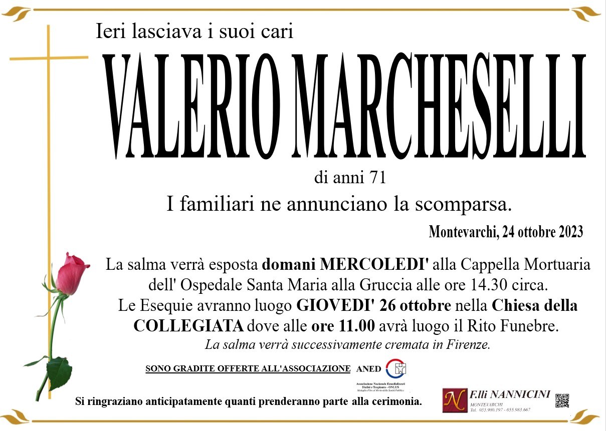 MARCHESELLI VALERIO