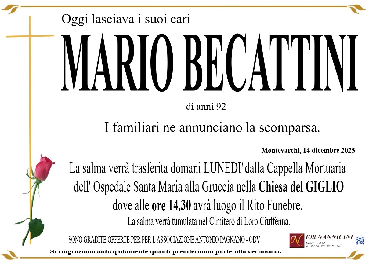 MARIO BECATTINI