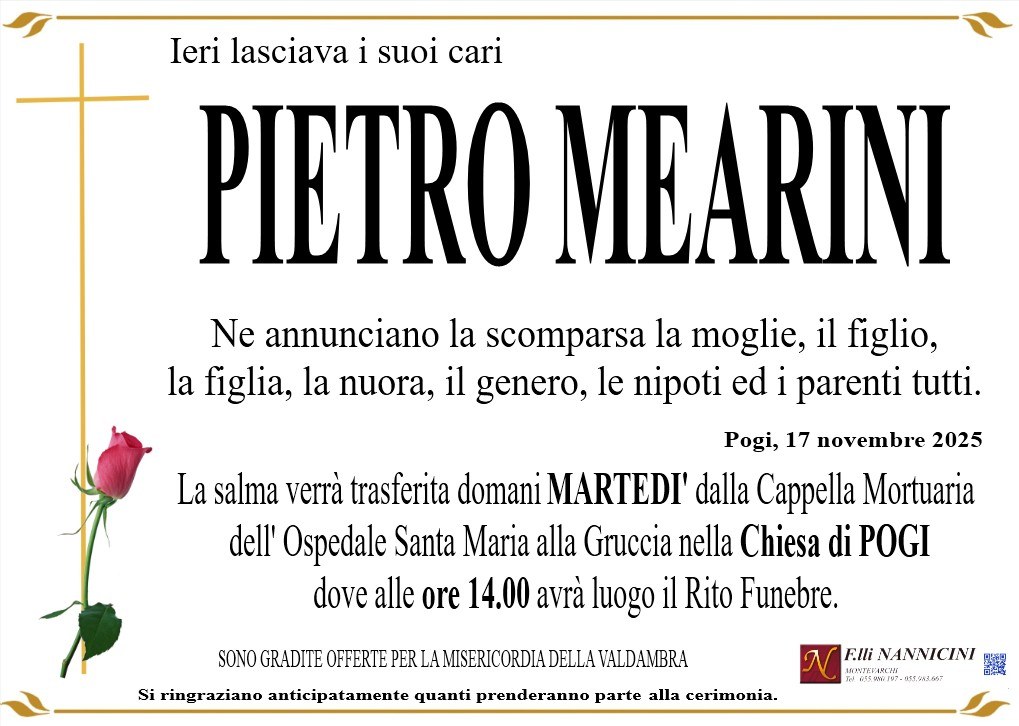 PIETRO MEARINI