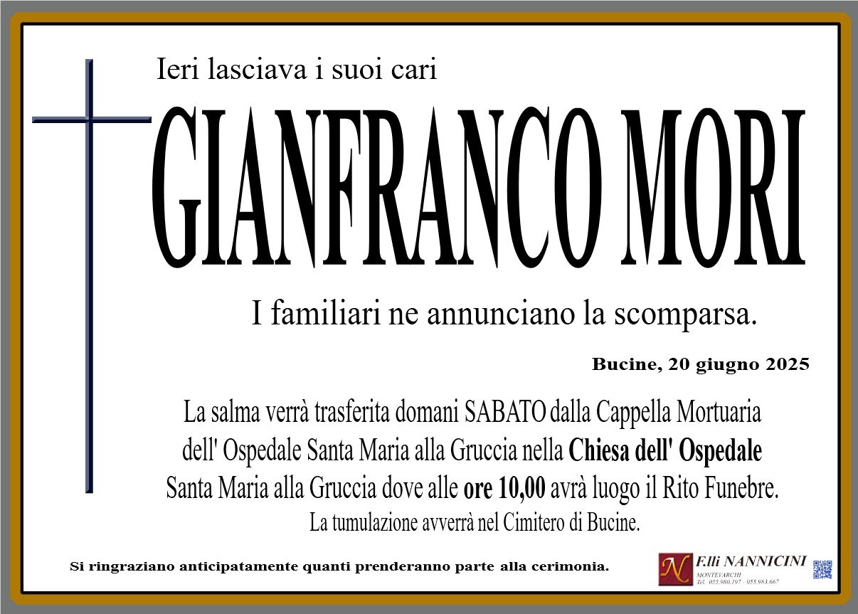 GIANFRANCO MORI