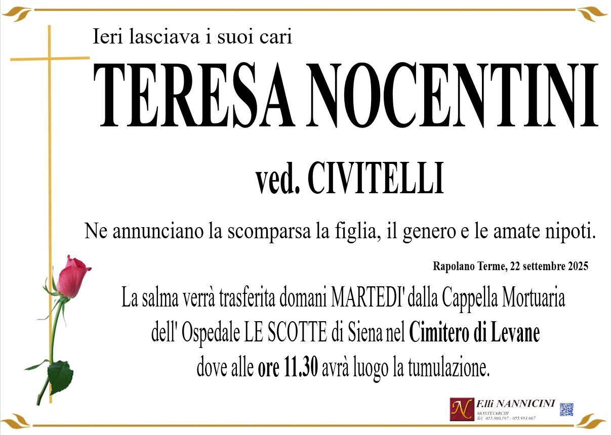 NOCENTINI TERESA