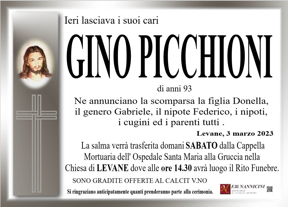 GINO PICCHIONI
