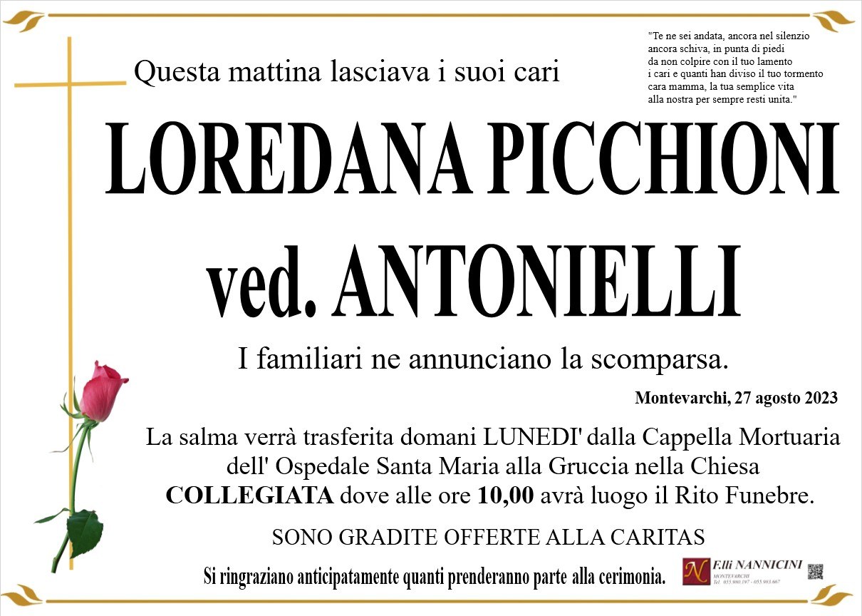 LOREDANA PICCHIONI