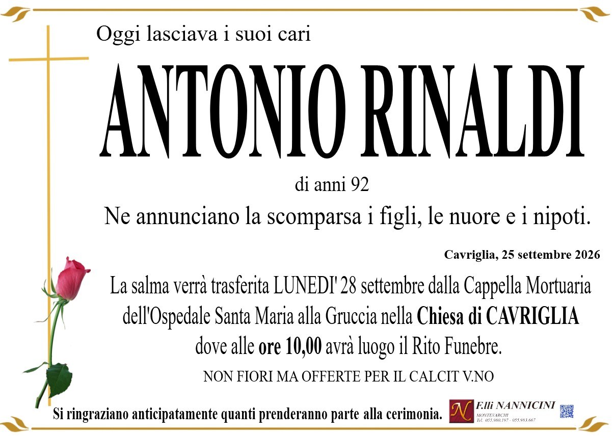 RINALDI ANTONIO