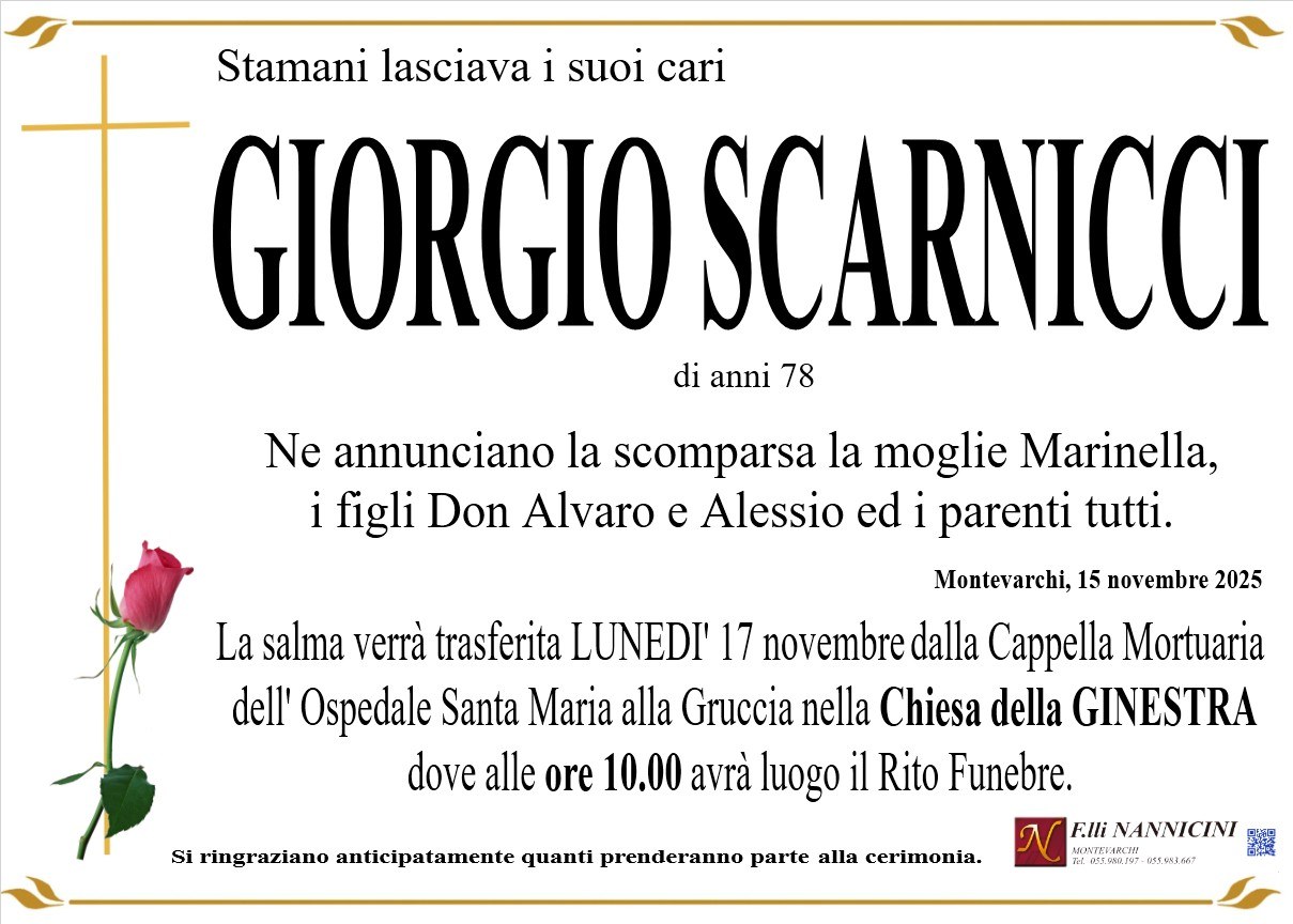 GIORGIO SCARNICCI