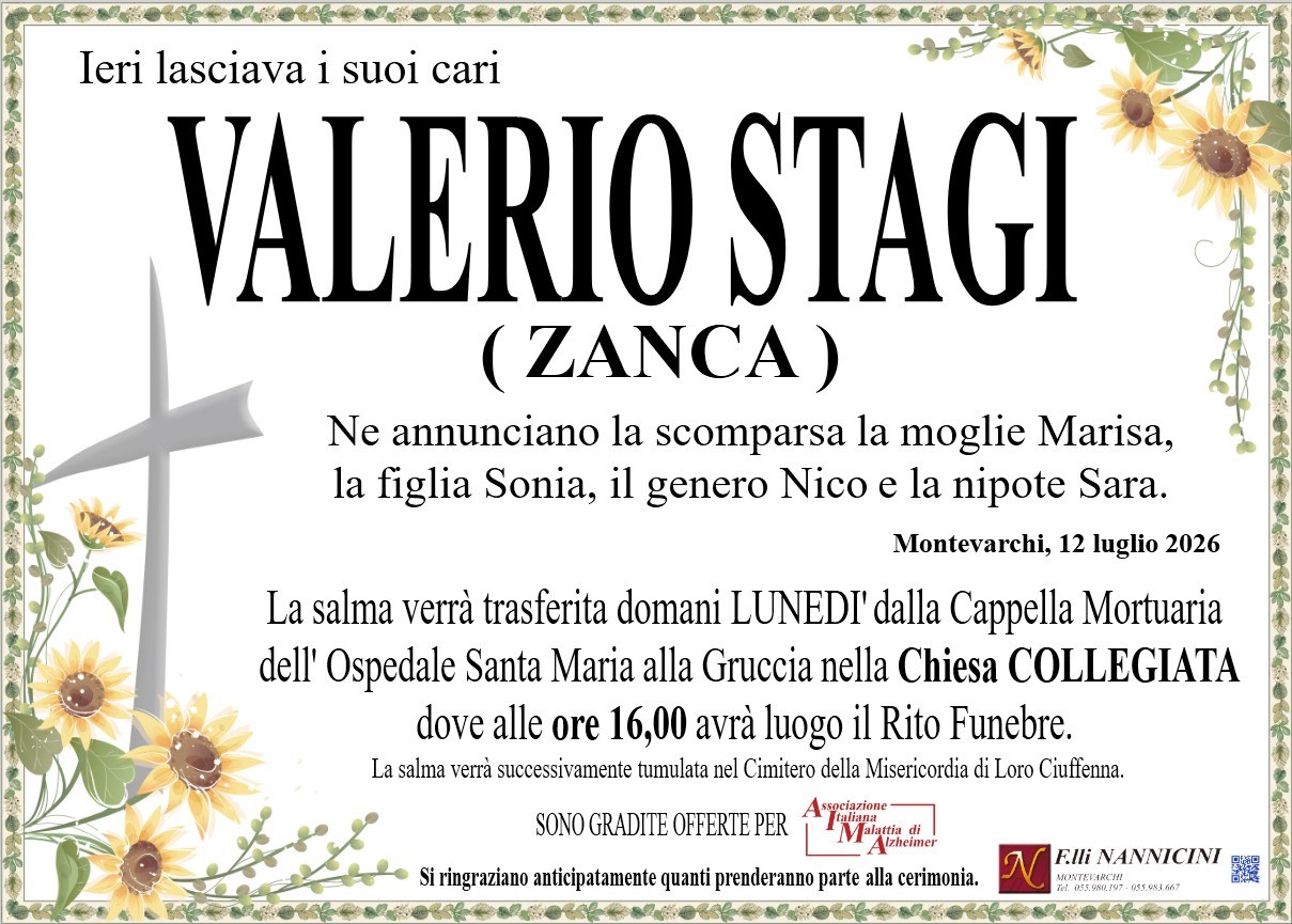VALERIO STAGI