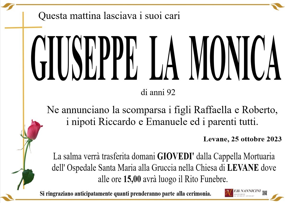 LA MONICA GIUSEPPE