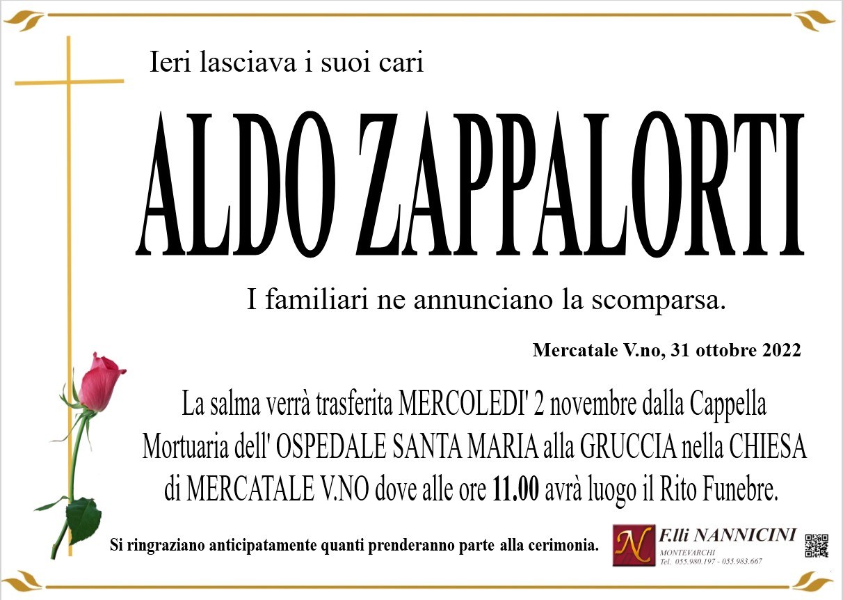 ALDO ZAPPALORTI