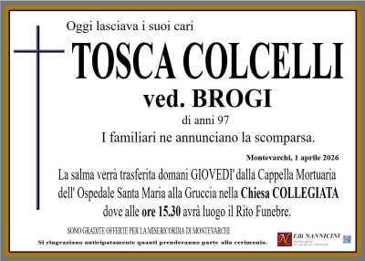 TOSCA COLCELLI