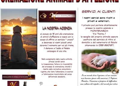 CREMAZIONE ANIMALI D'AFFEZIONE
