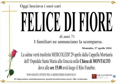 FELICE DI FIORE