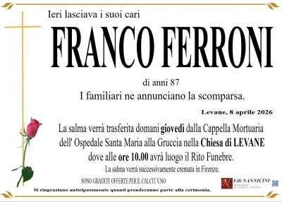 FRANCO FERRONI