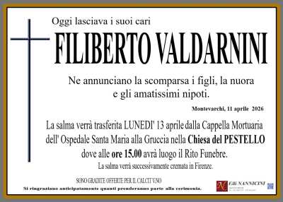 FILIBERTO VALDARNINI