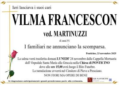 FRANCESCON VILMA