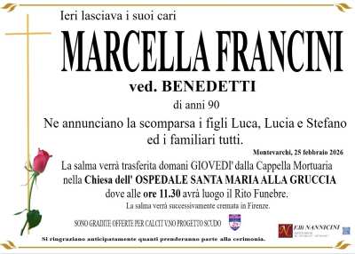 FRANCINI MARCELLA