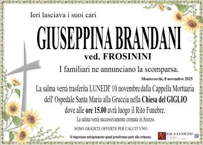 GIUSEPPINA BRANDANI