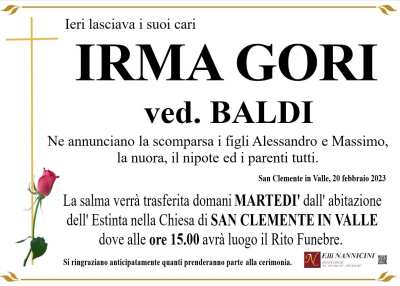 IRMA GORI