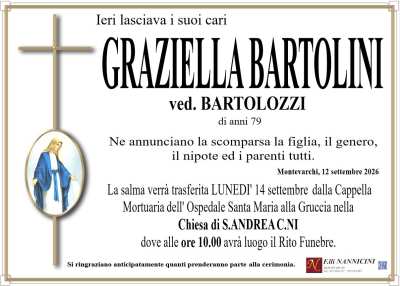 GRAZIELLA BARTOLINI