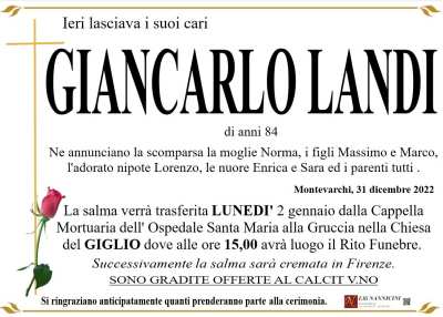 GIANCARLO LANDI