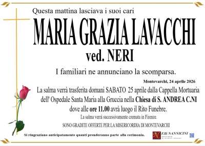 MARIA GRAZIA LAVACCHI