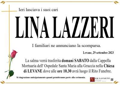 LAZZERI LINA
