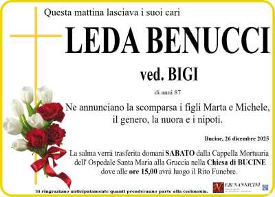 LEDA BENUCCI