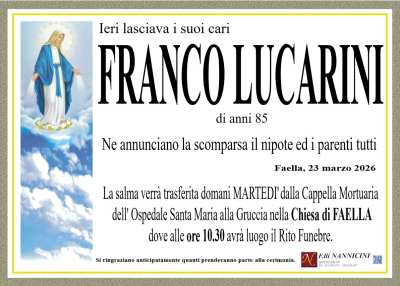 FRANCO LUCARINI