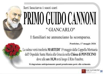 CANNONI PRIMO GUIDO