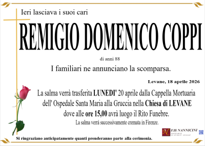 COPPI REMIGIO DOMENICO