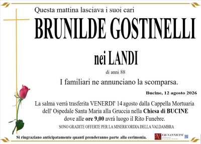 BRUNILDE GOSTINELLI