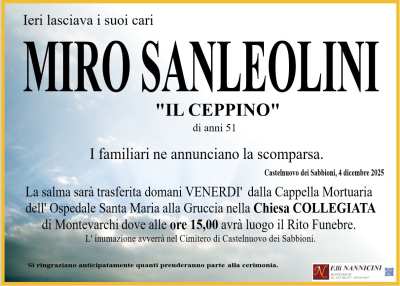 MIRO SANLEOLINI