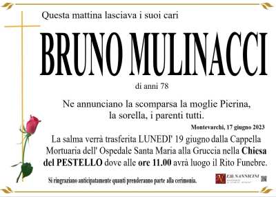 BRUNO MULINACCHI